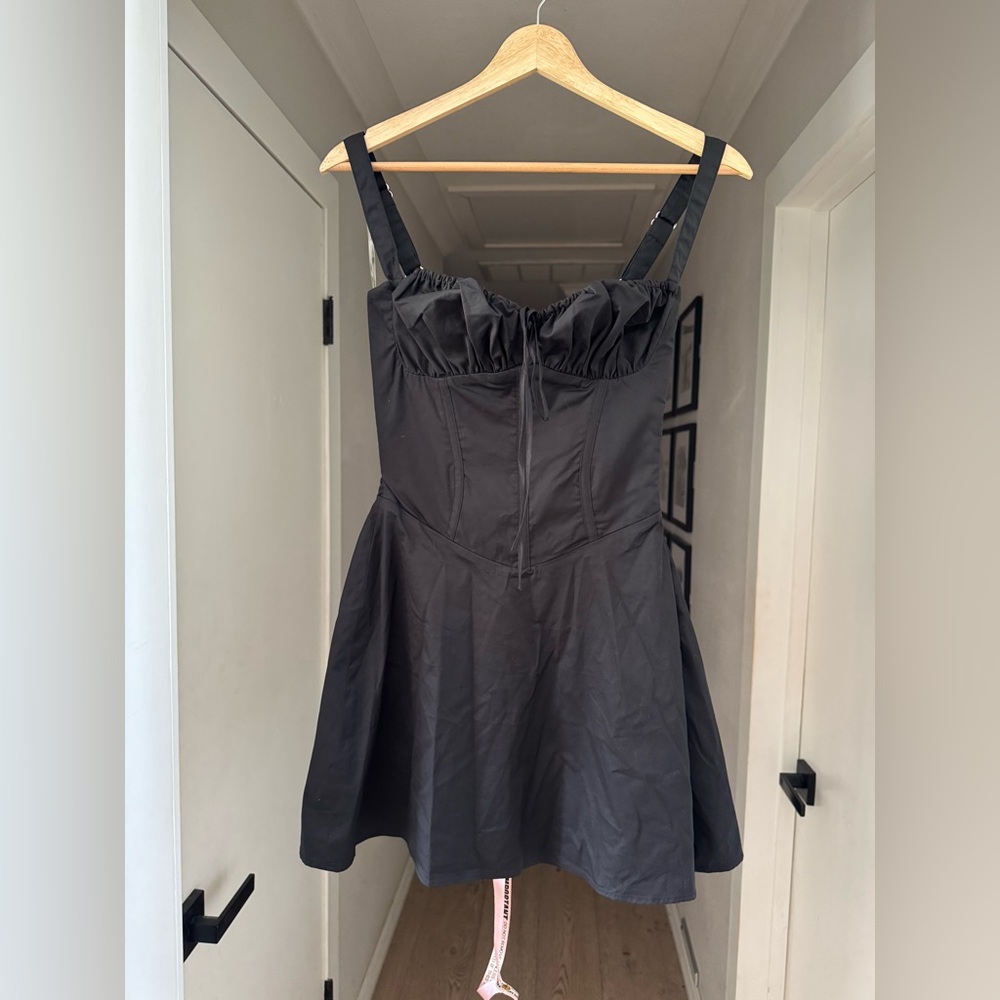 House of CB Carlotta Black Corset Mini Dress Sz XS (Plus Cup D-E) NWT - Picture 6 of 11